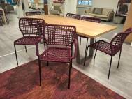 6 Stühle "Corda"  - Abholpreis reduziert € 1.998,- (UVP: € 3.242,-)